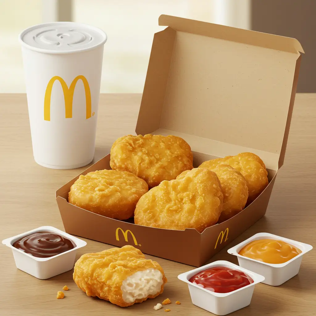 McDonald's 6 Piece Chicken McNuggets