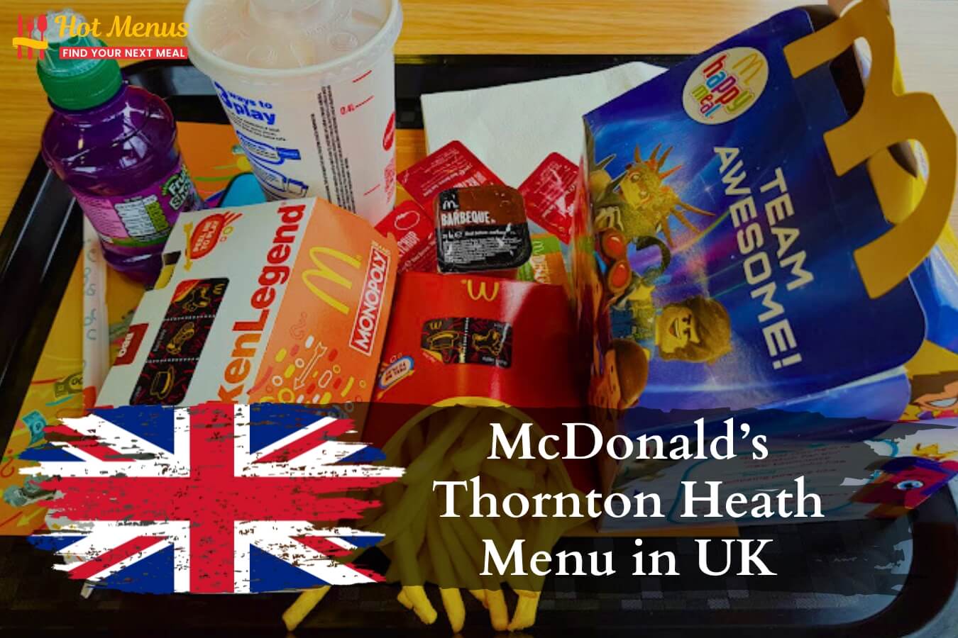 McDonald's Thornton Heath Menu London