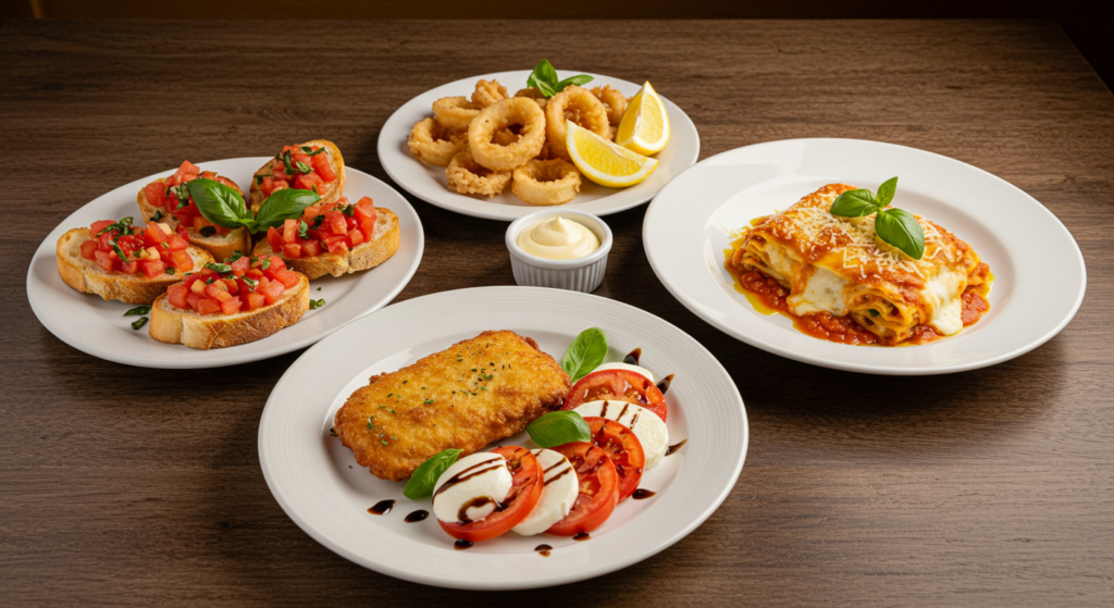 Ave Mario Antipasti Menu