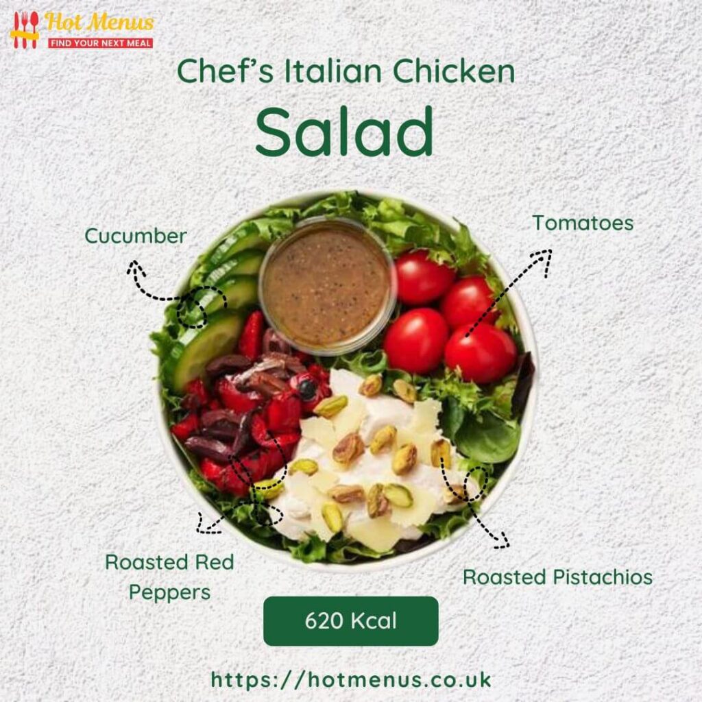 Pret A Manger Chef’s Italian Chicken Salad