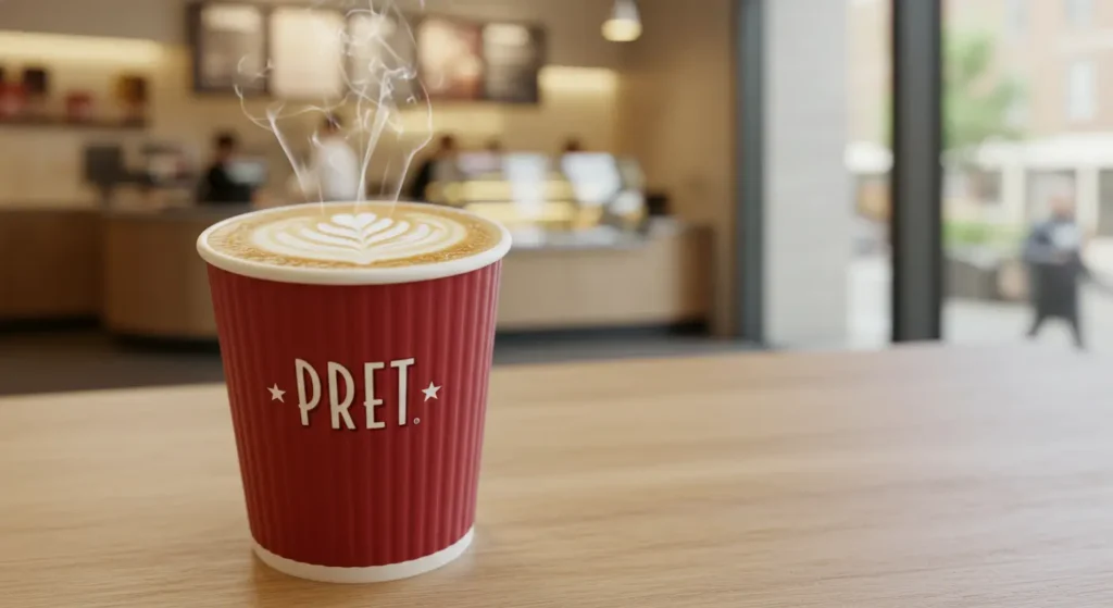 Pret A Manger Latte