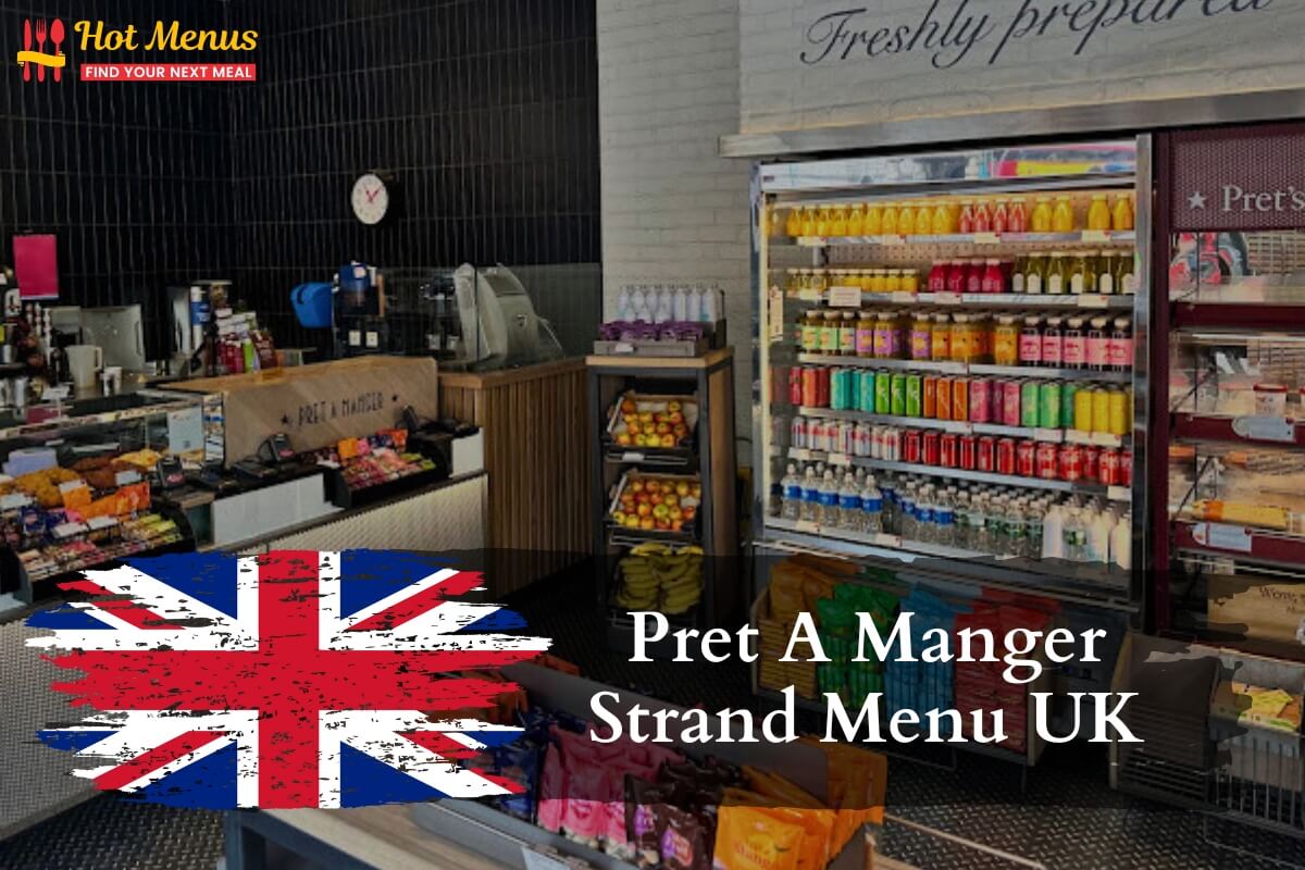Pret A Manger Strand Menu London