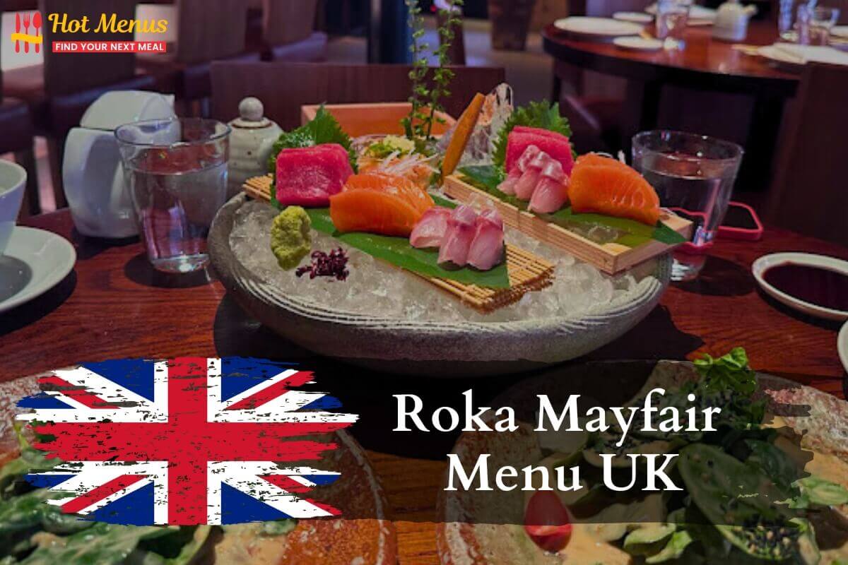 Roka Mayfair Menu London