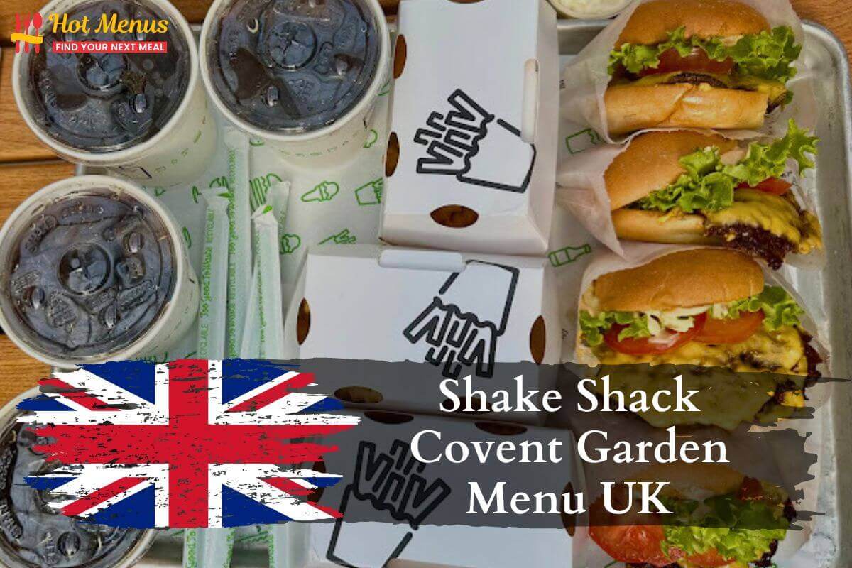 Shake Shack Covent Garden Menu London
