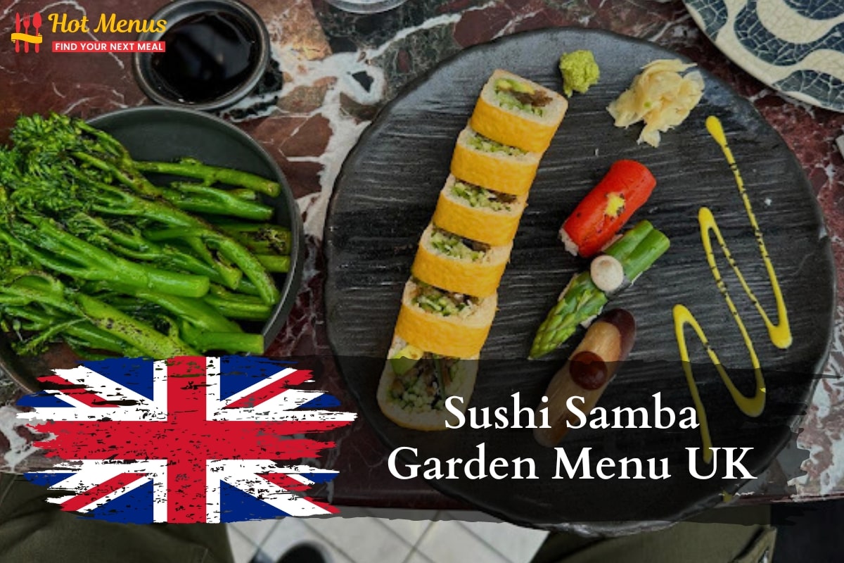 Sushi Samba Covent Garden Menu London
