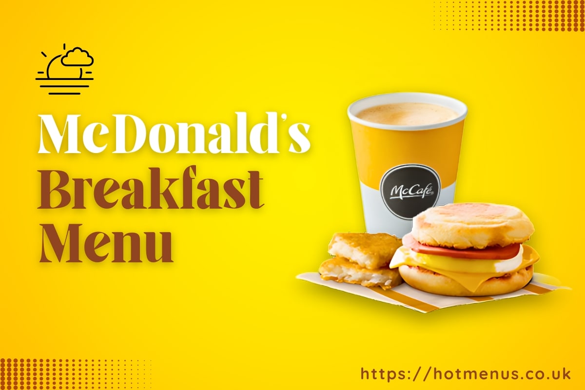 McDonald's Breakfast Menu UK