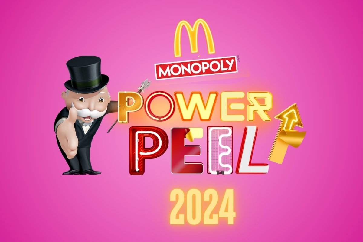McDonald's Monopoly Power Peel