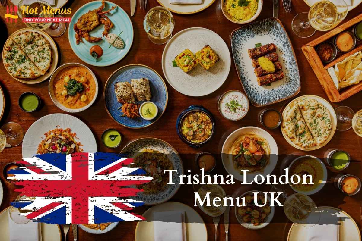 Trishna London Menu UK