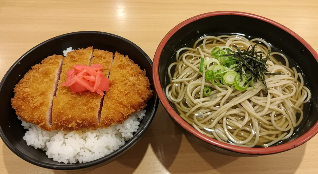 Eat Tokyo fresh Soba and Bachi Toro Katsu Don