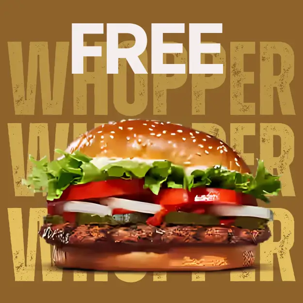 burger king Free Whopper