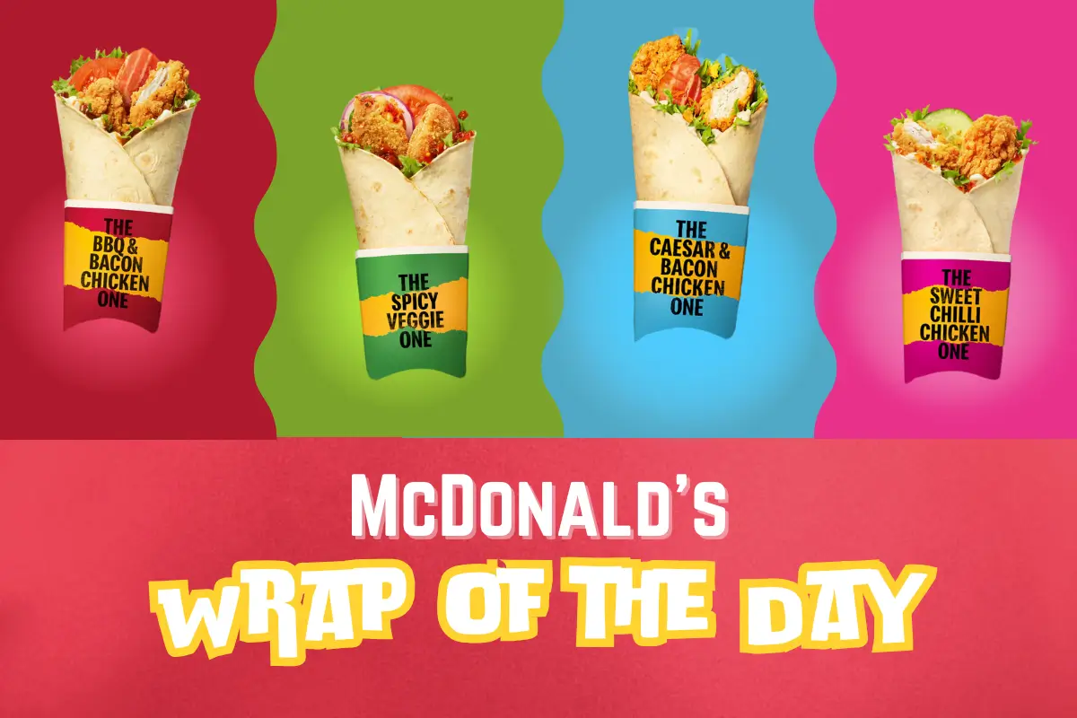 McDonald's Wrap of the Day UK