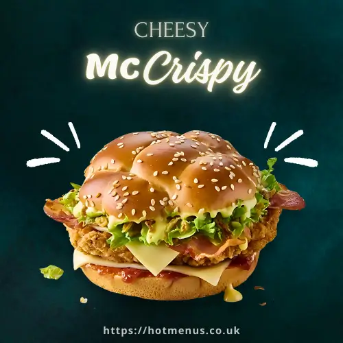 McDonalds cheesy mccrispy
