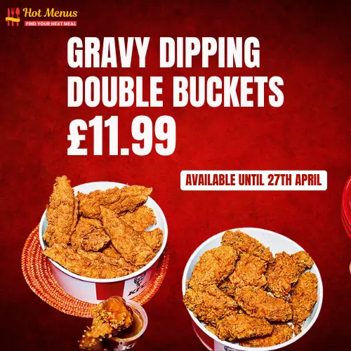 kfc gravy dipping double bucket price