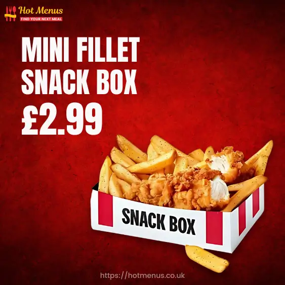 kfc mini fillet snack box price