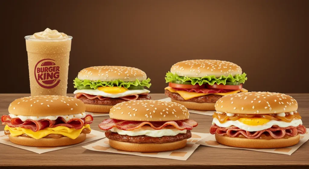 Burger King Breakfast Menu