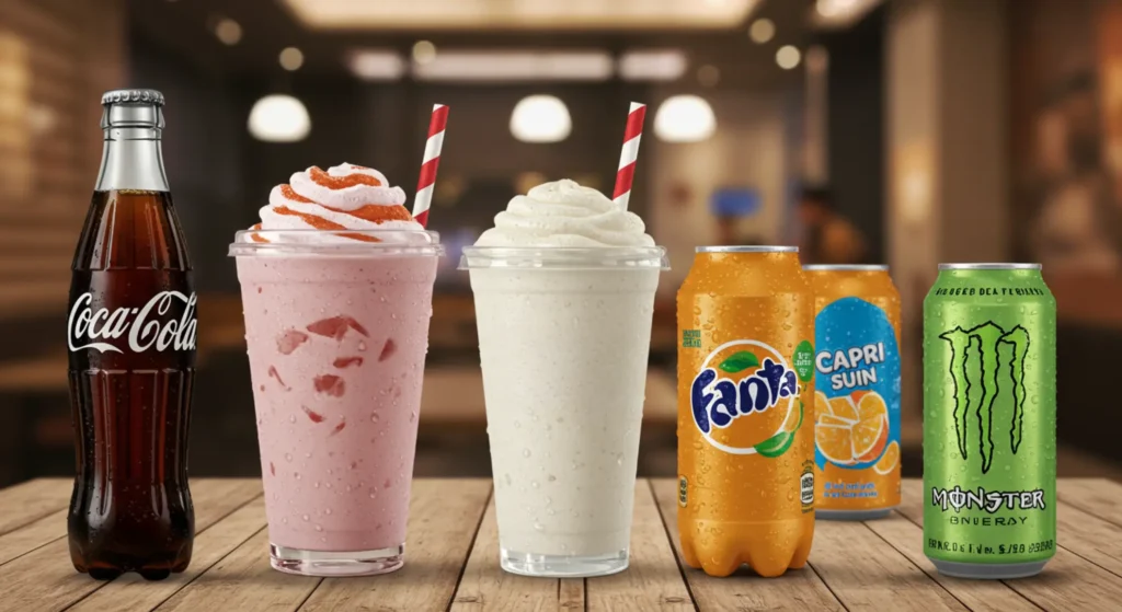 Burger King Drinks Menu