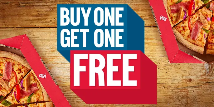 Domino's Buy One Get One Free