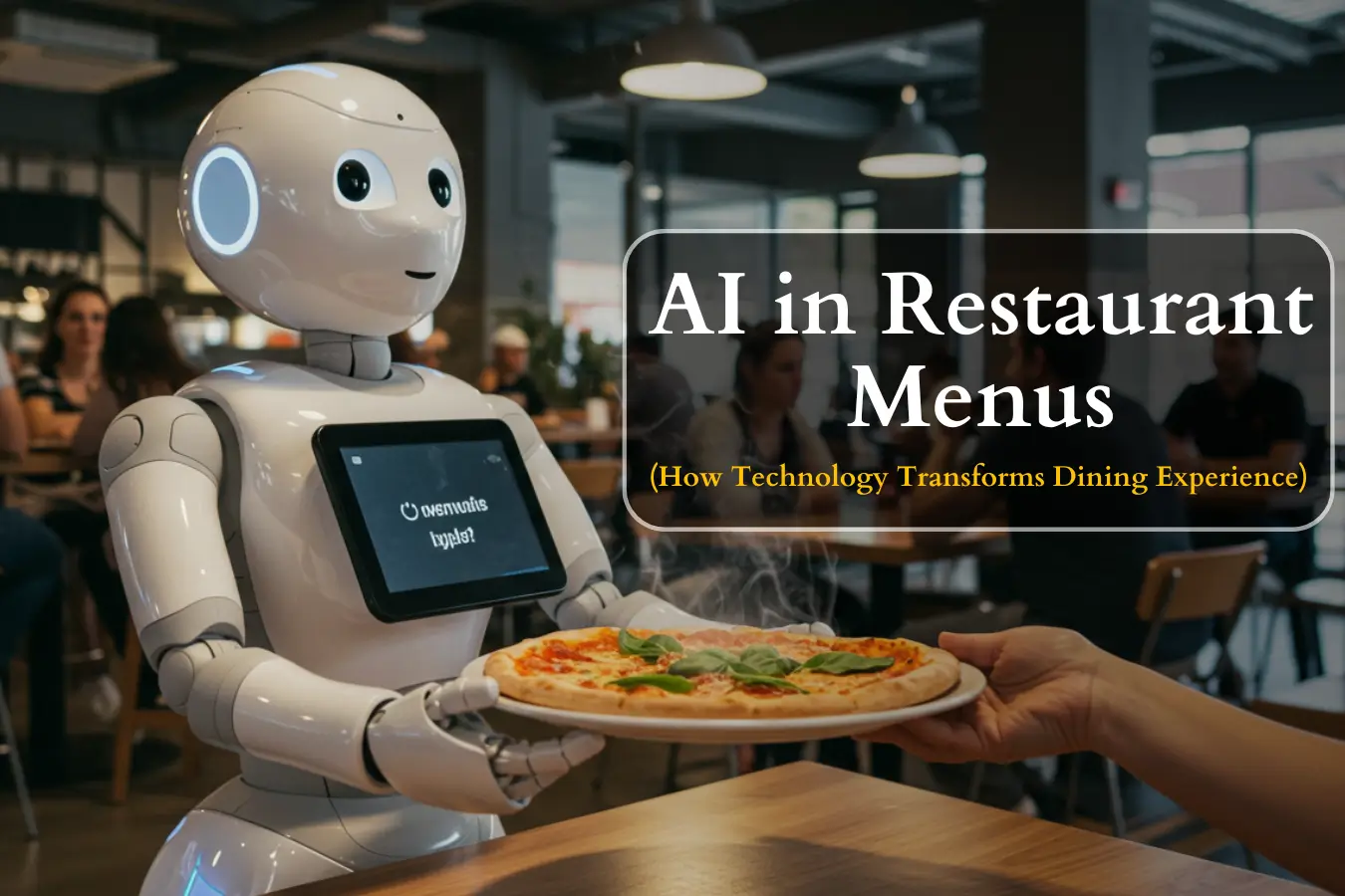 AI in restaurant menus