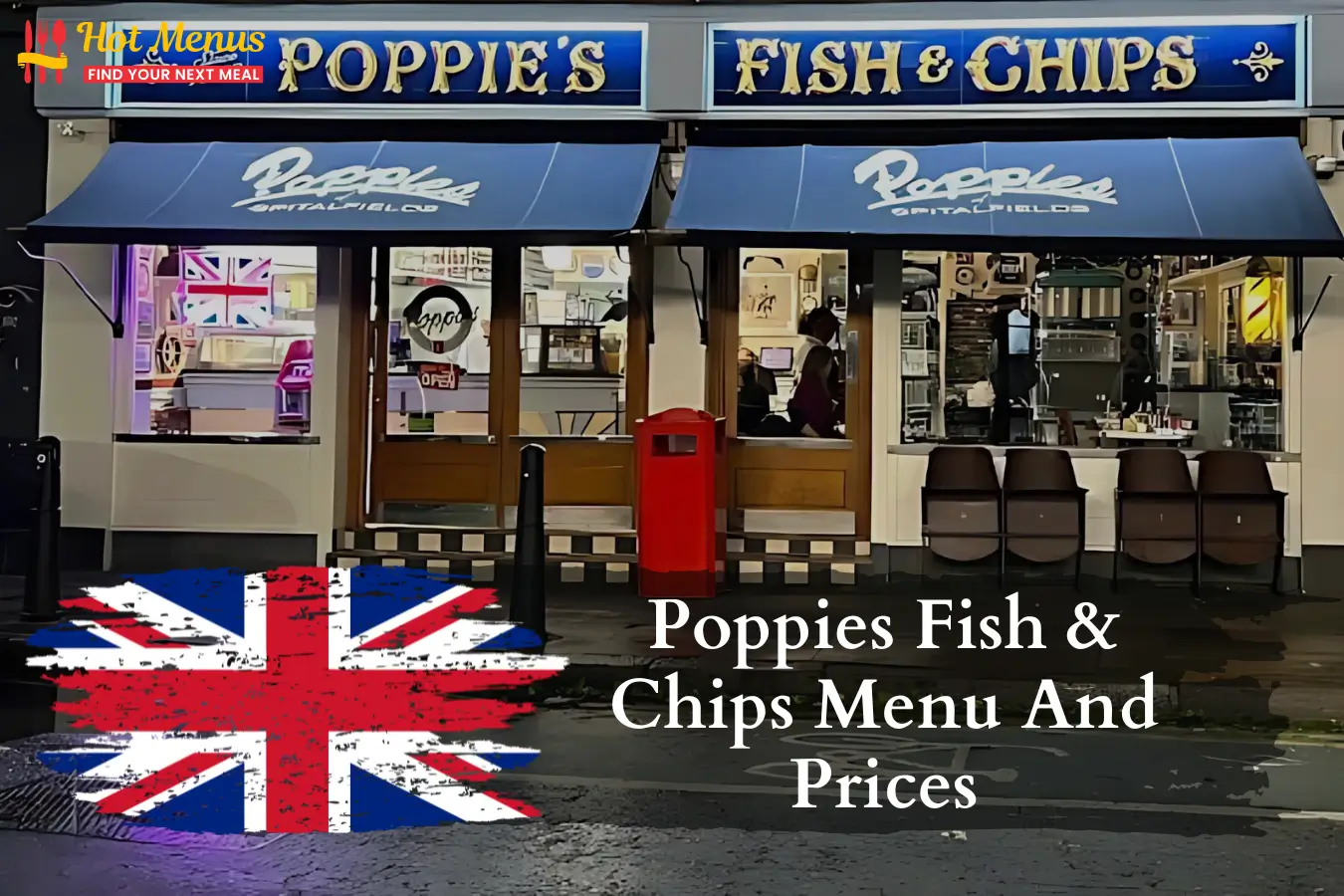 Poppies Fish & Chips Menu