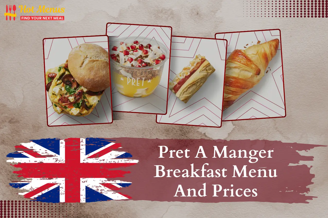 Pret A Manger Breakfast Menu