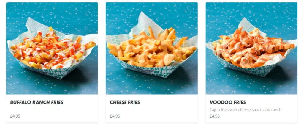 Wingstop Loaded Fries Menu Prices