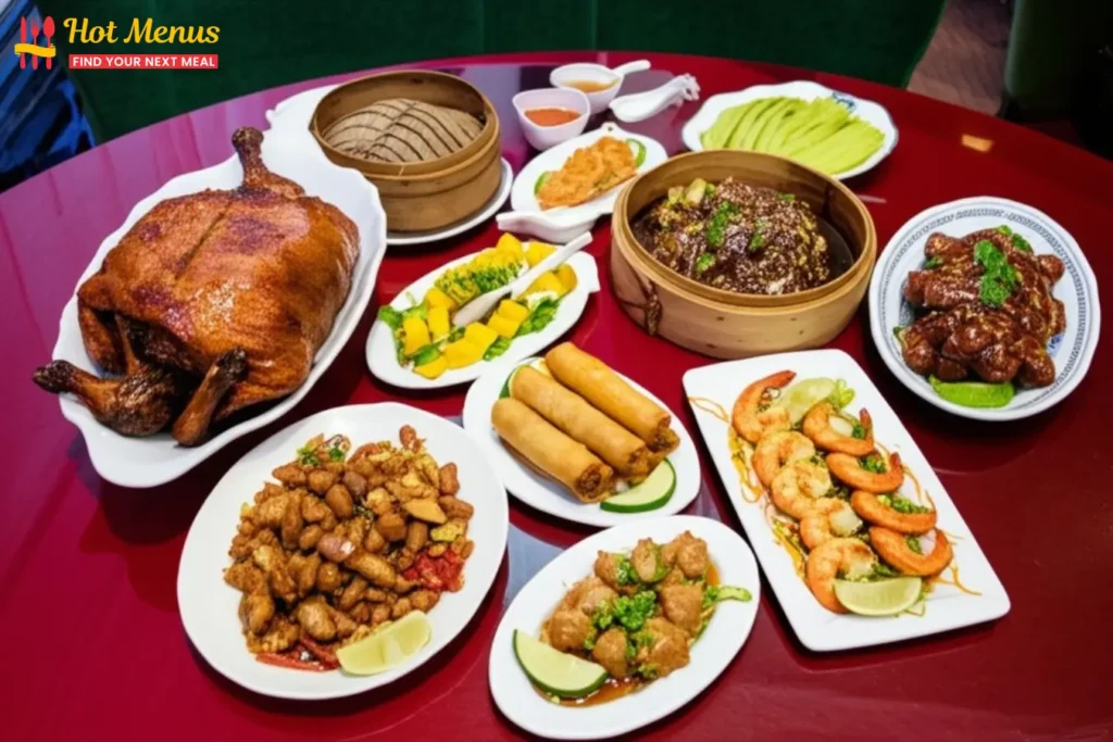 China Garden Appetisers Menu