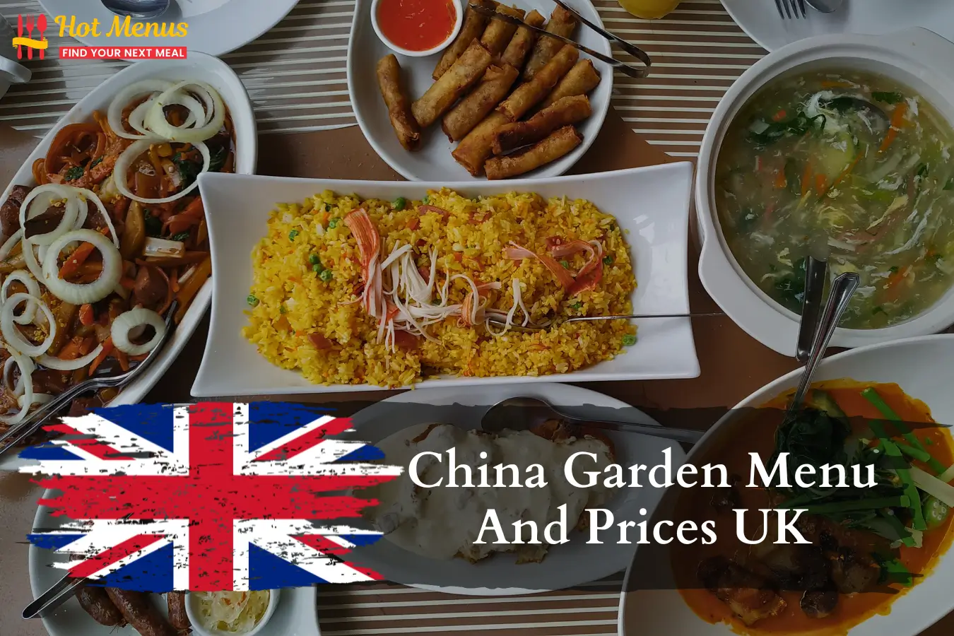 China Garden Menu