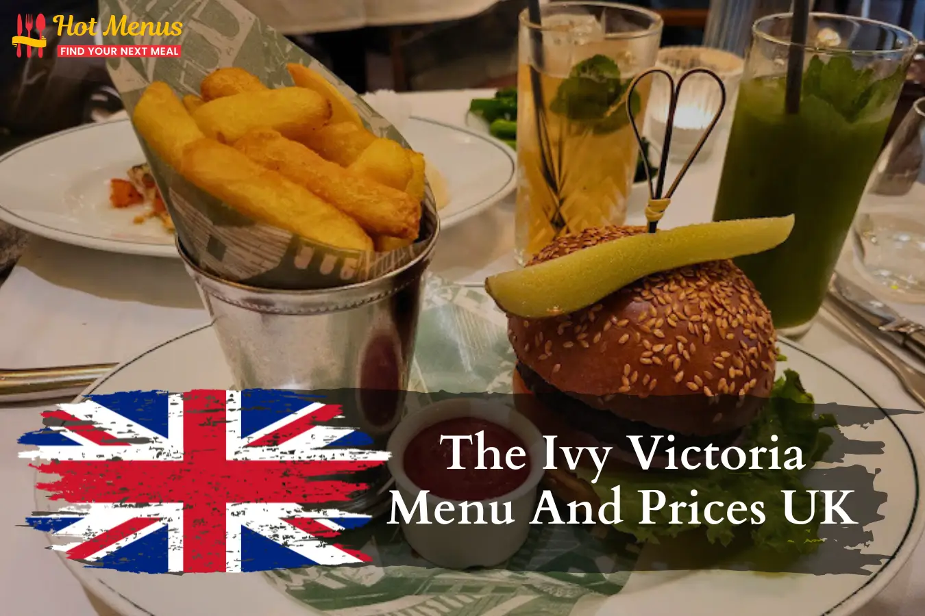 The Ivy Victoria menu