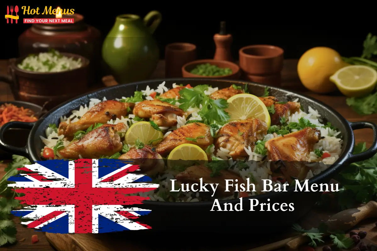 Lucky Fish Bar Menu