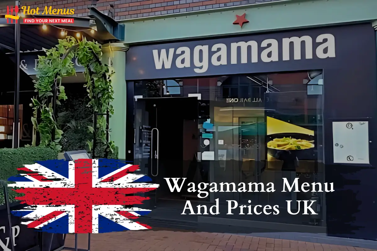 Wagamama Menu Prices