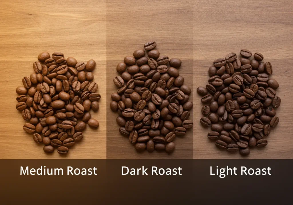 Coffee roast levels for cold brew