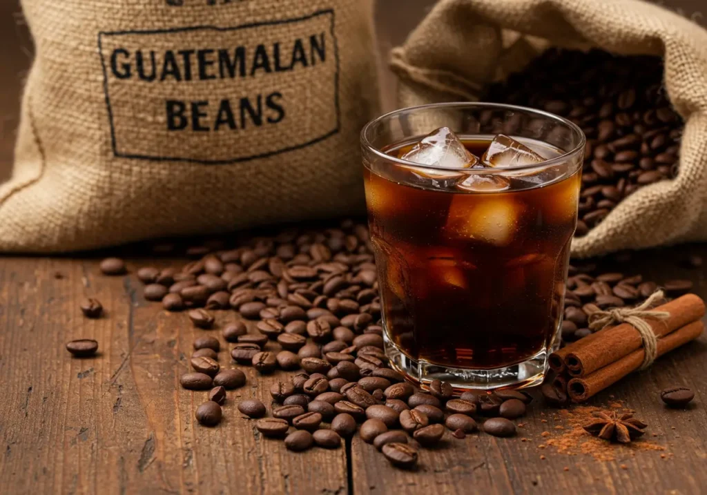 Guatemalan cold brew coffee
