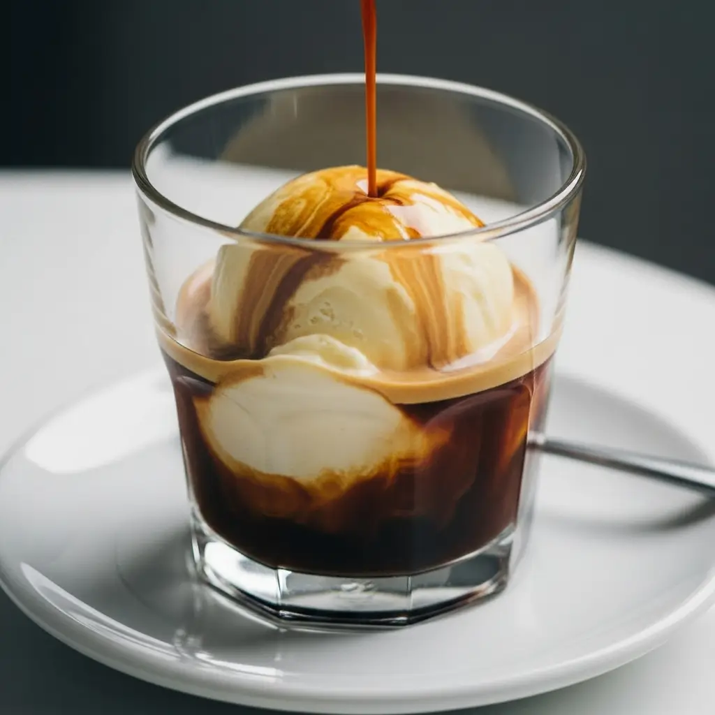 affogato al caffe