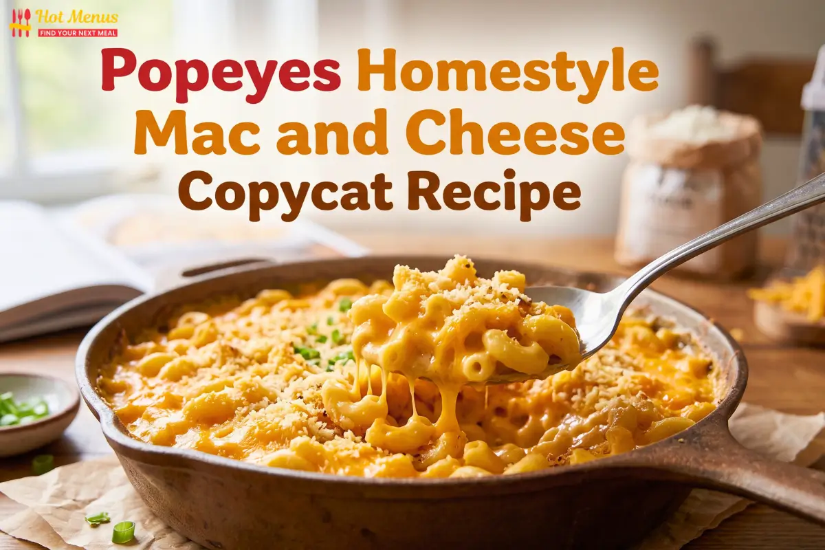 Popeyes Homestyle Mac and Cheese Copycat Recipe