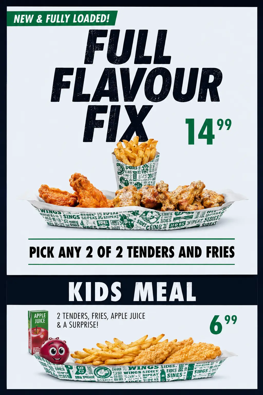 Wingstop Kids Meal